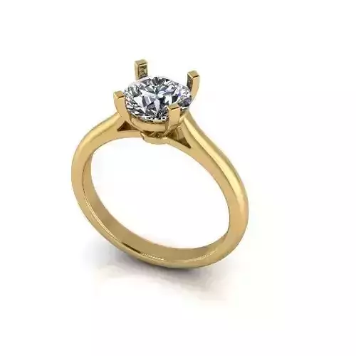 Solitaire ring Model 6587