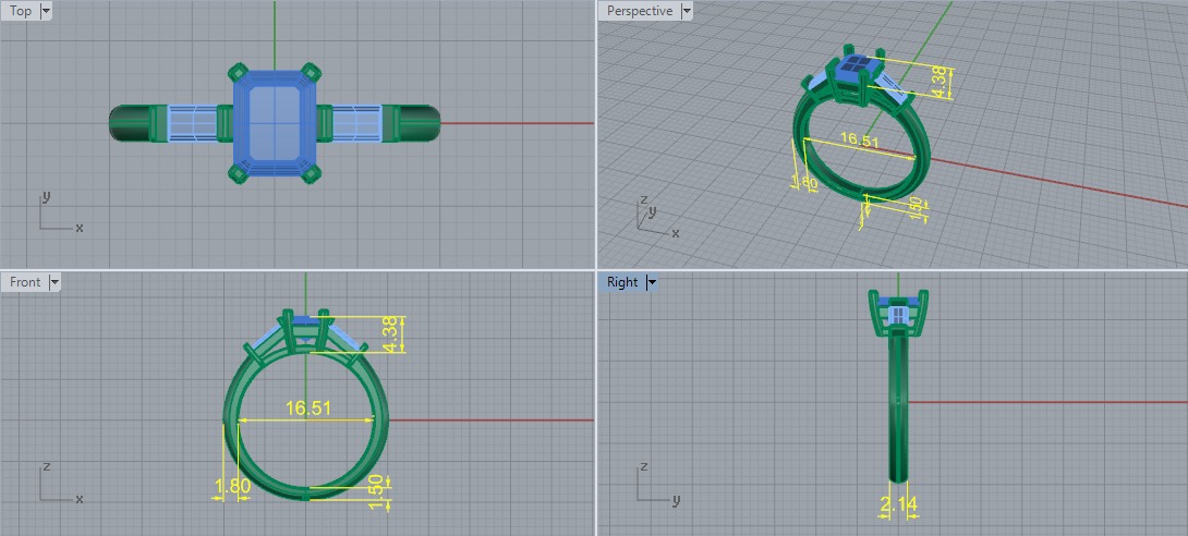 Ring Model 6578 3D print model_7