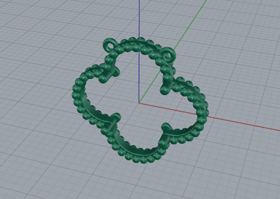 Pendant Model 6573 3D print model_4