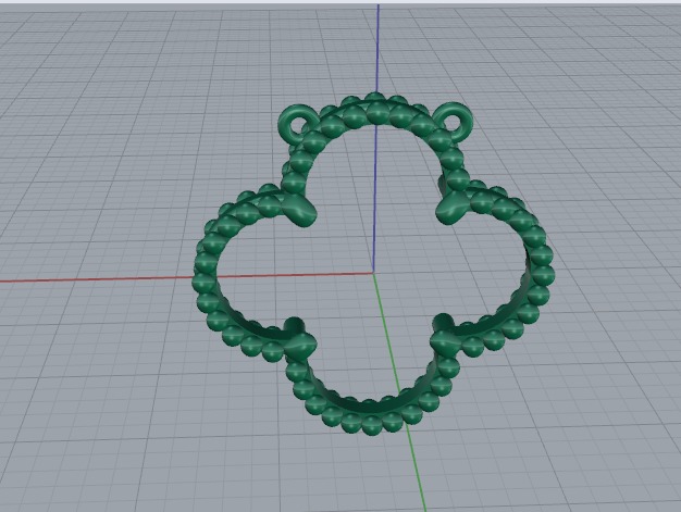 Pendant Model 6573 3D print model_3