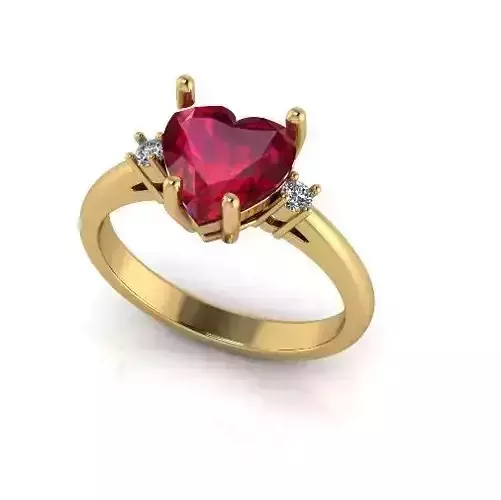 Ring heart Model 6565