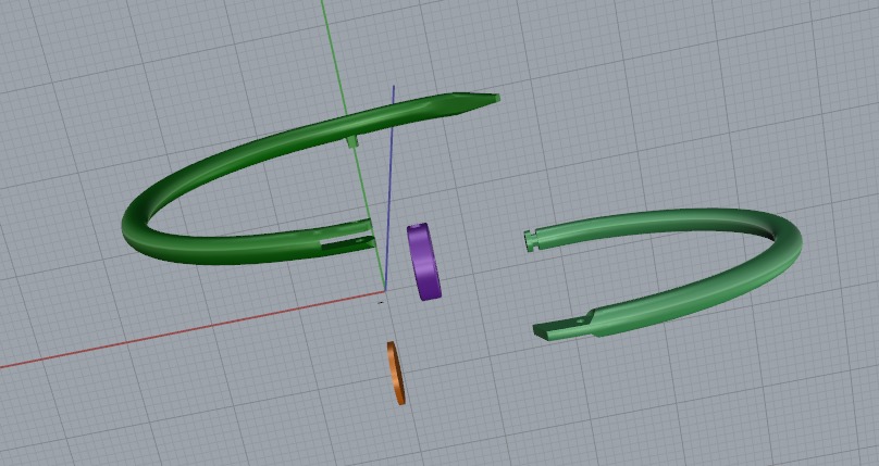 Bracelet size 13 Model 6563 3D print model_5