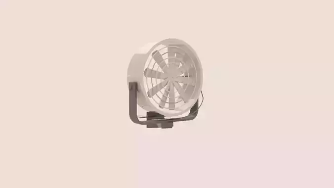 mist fan  3D model