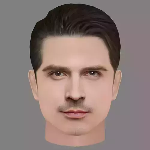 Dritan Kastrati Head - Low poly head for game