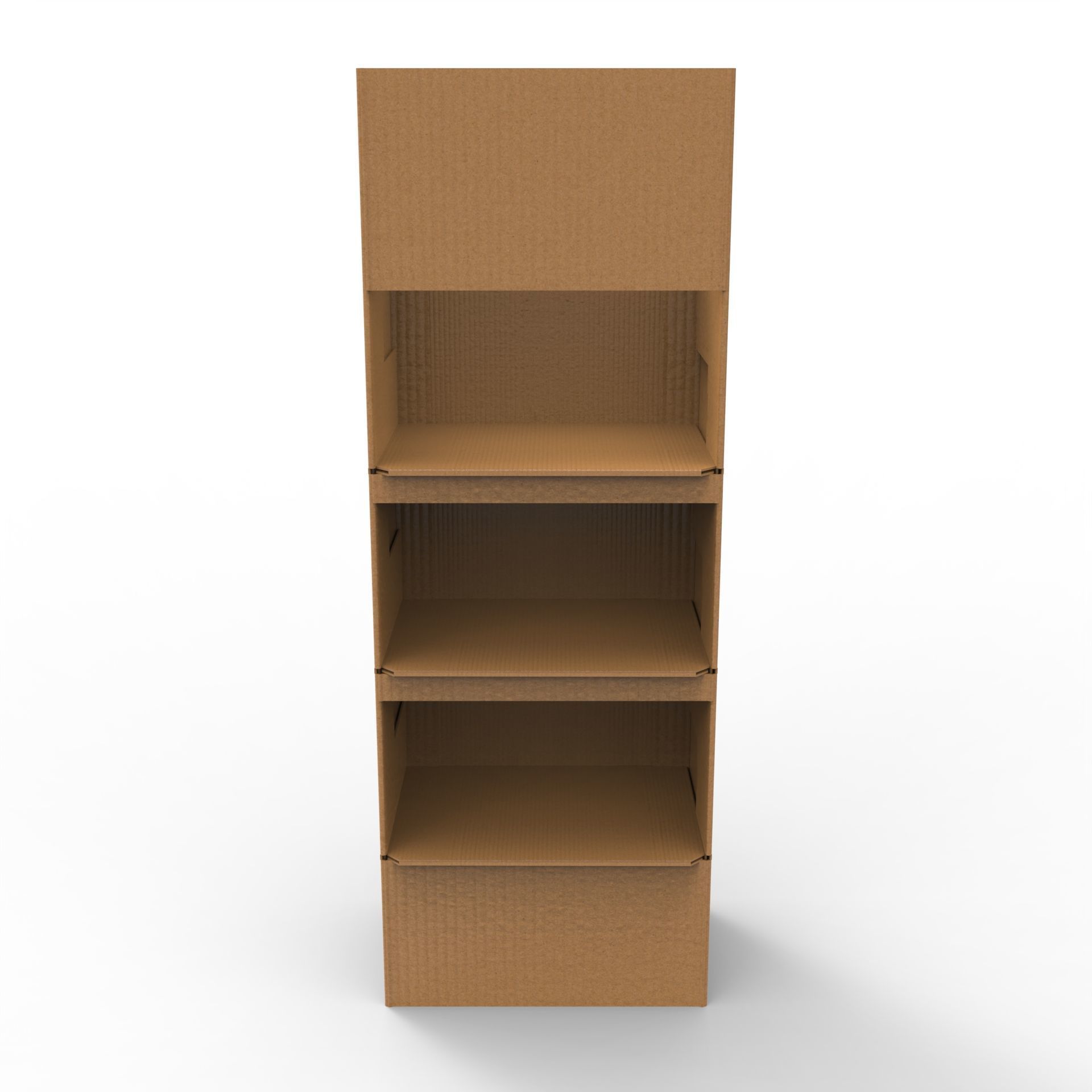 Point of Sale Cardboard Display Stand Texture_1