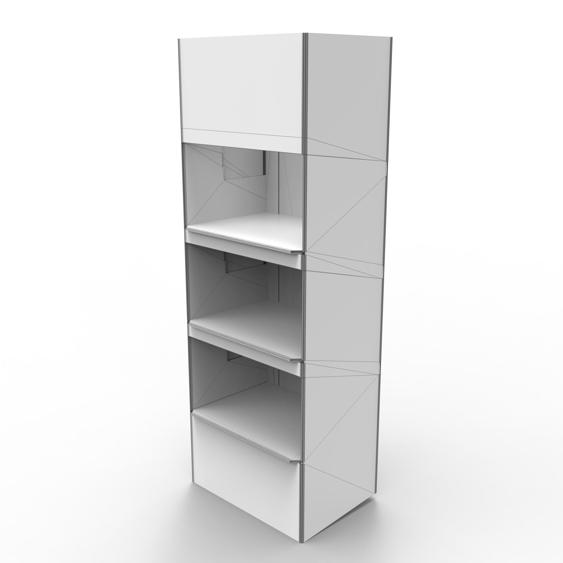 Point of Sale Cardboard Display Stand Texture_5