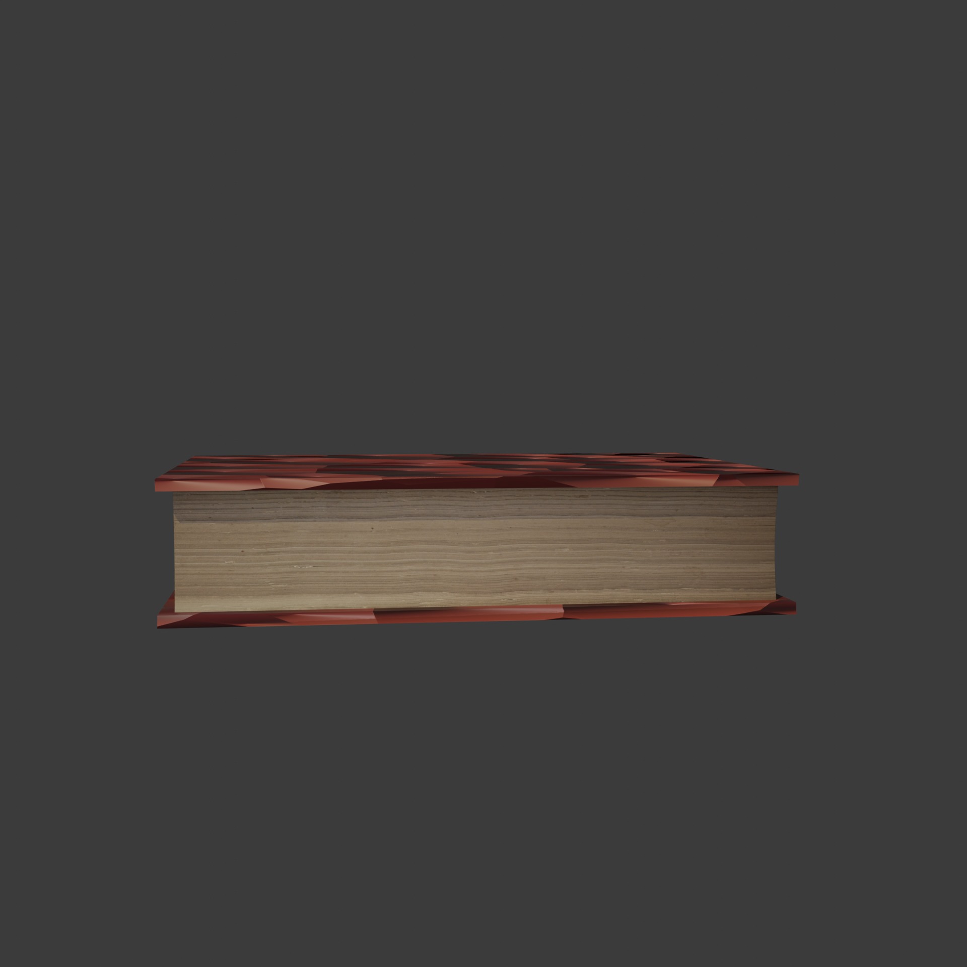 Closed book 3D model_2