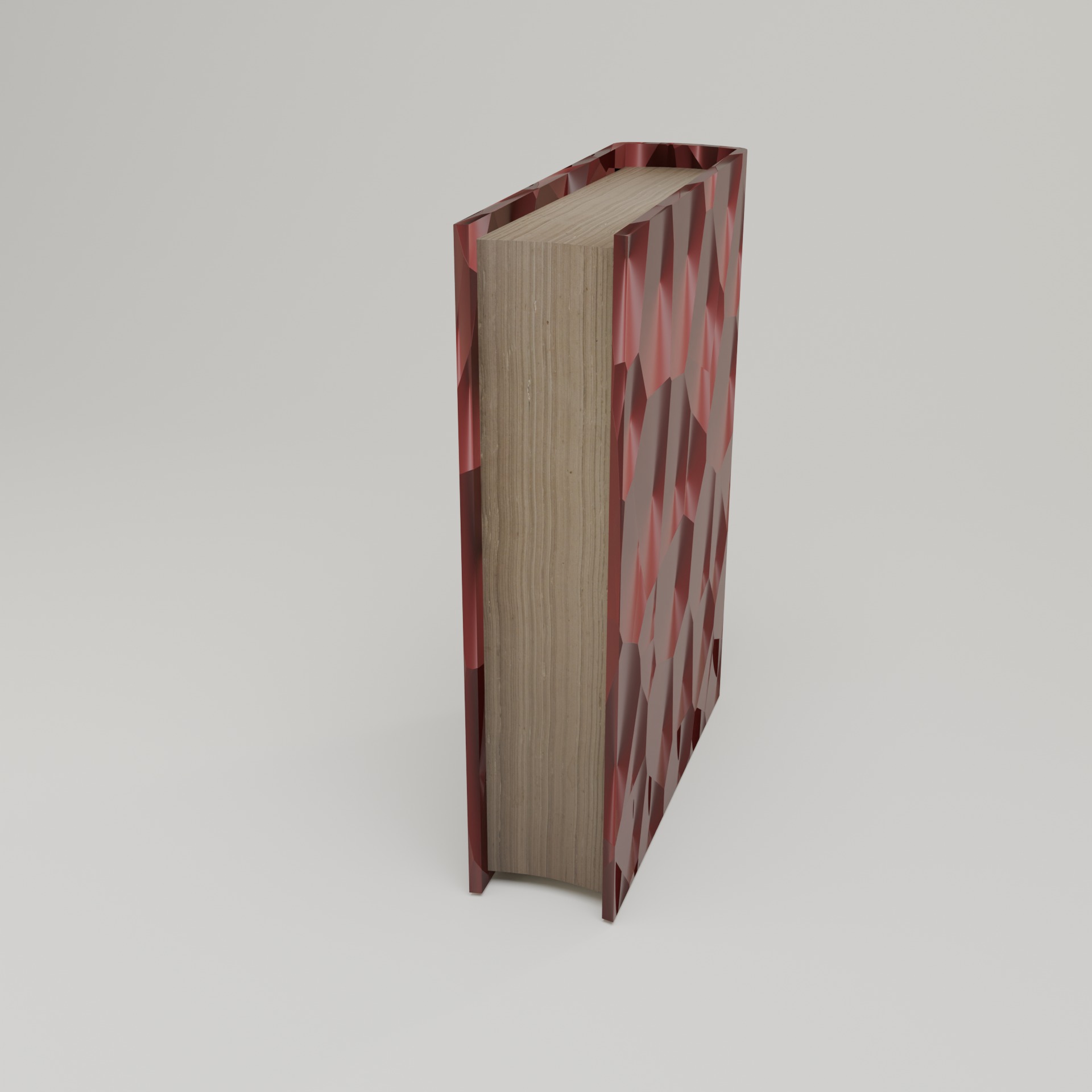 Closed book 3D model_5