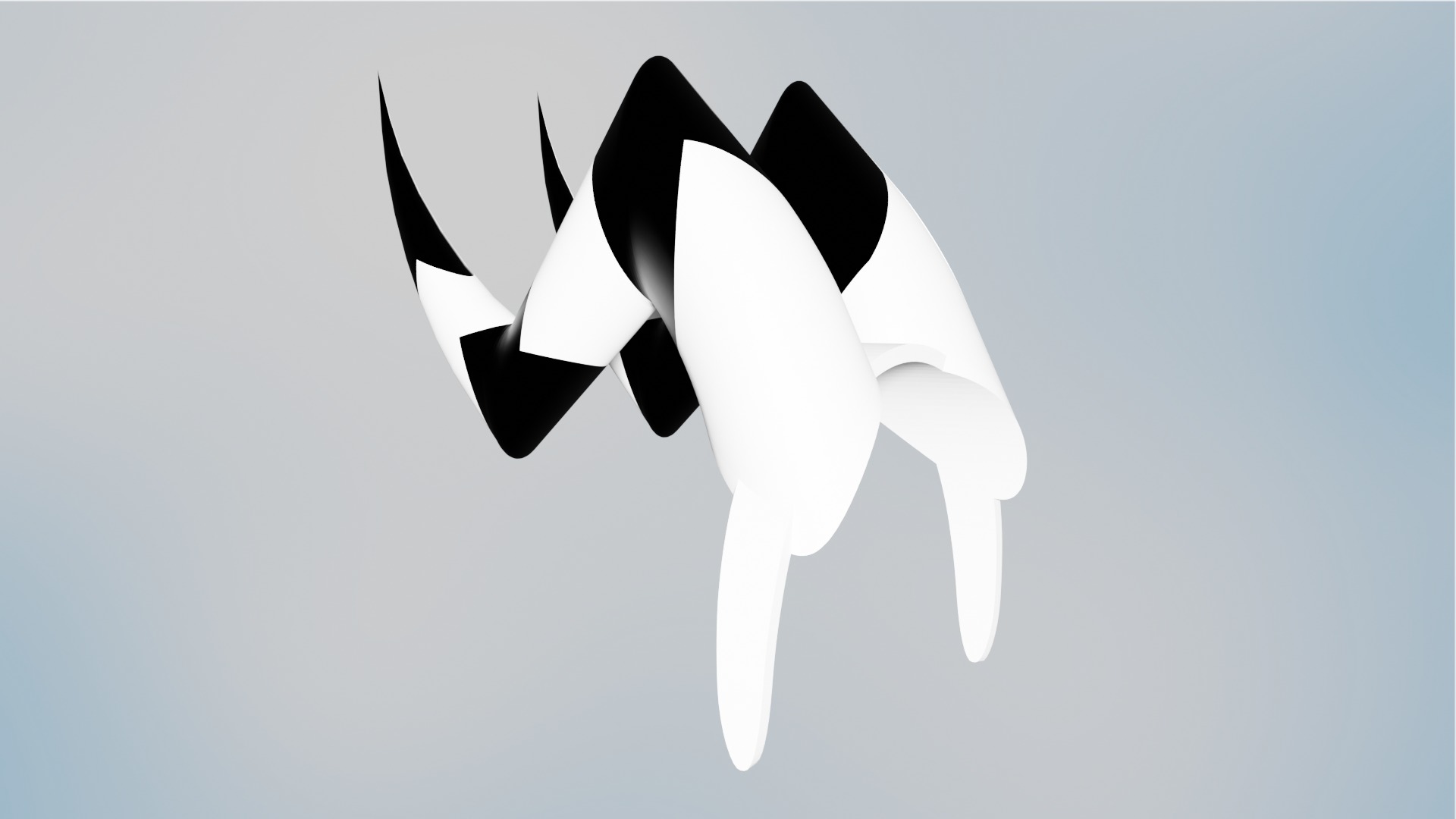 Helluva Boss - Strikers horns  3D print model_4