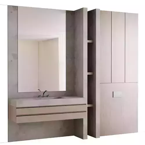 Bathroom furniture by Fauset Bathroom set 83