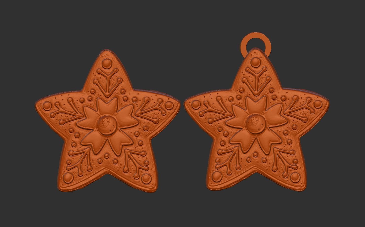 starcookie decor  3D print model_4