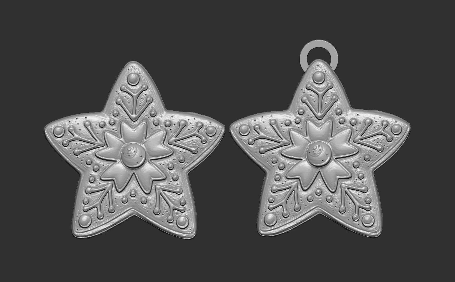 starcookie decor  3D print model_8