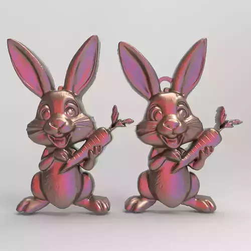 cartoon rabbit cnc 