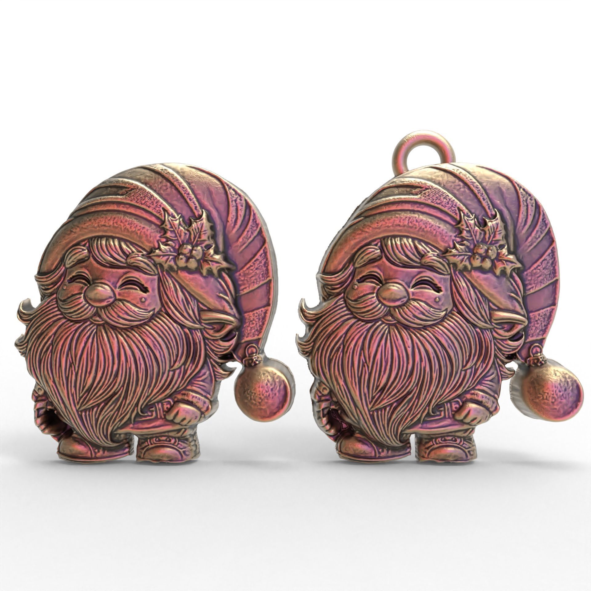 gnome decor  3D print model_8