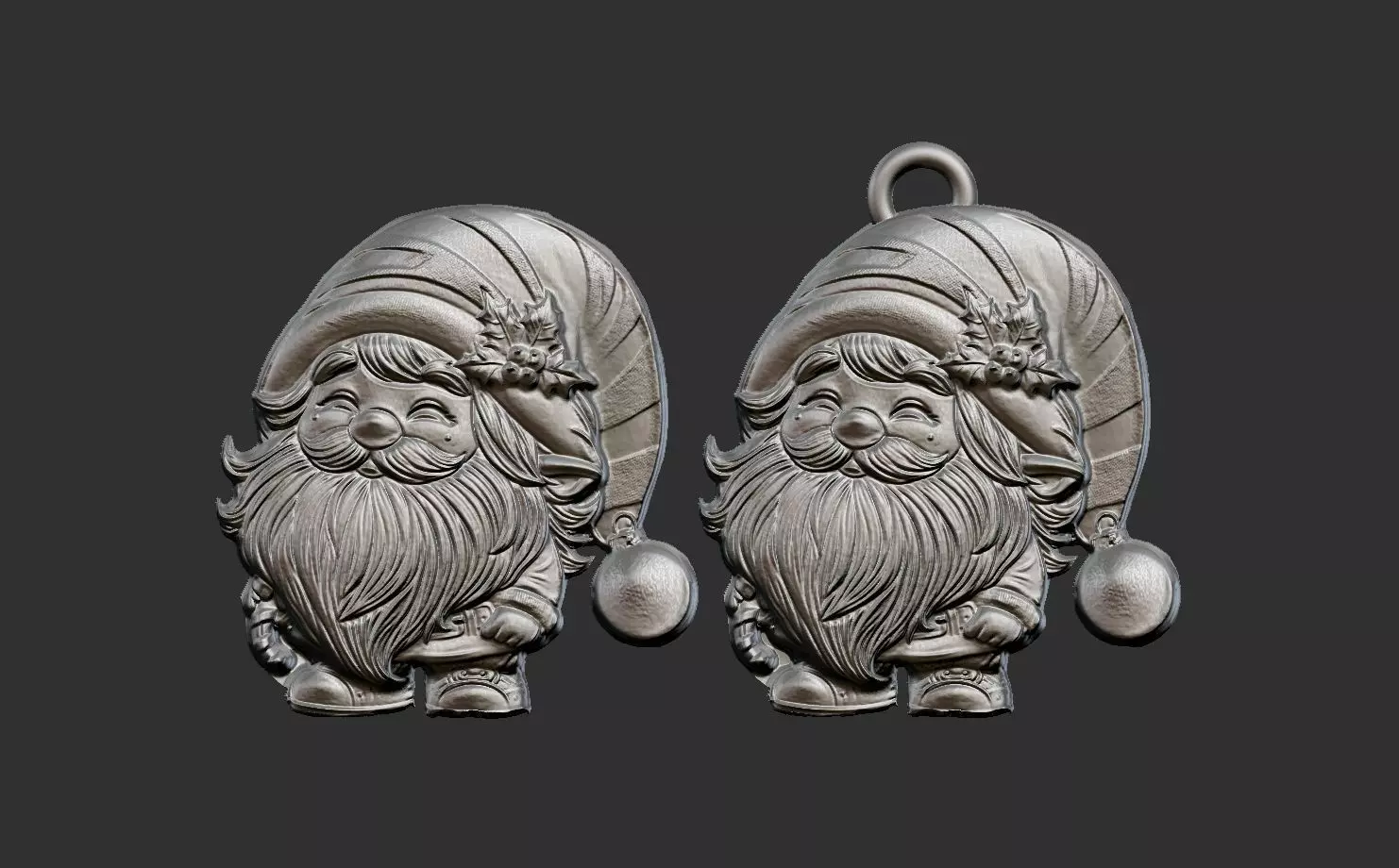 gnome decor  3D print model_0