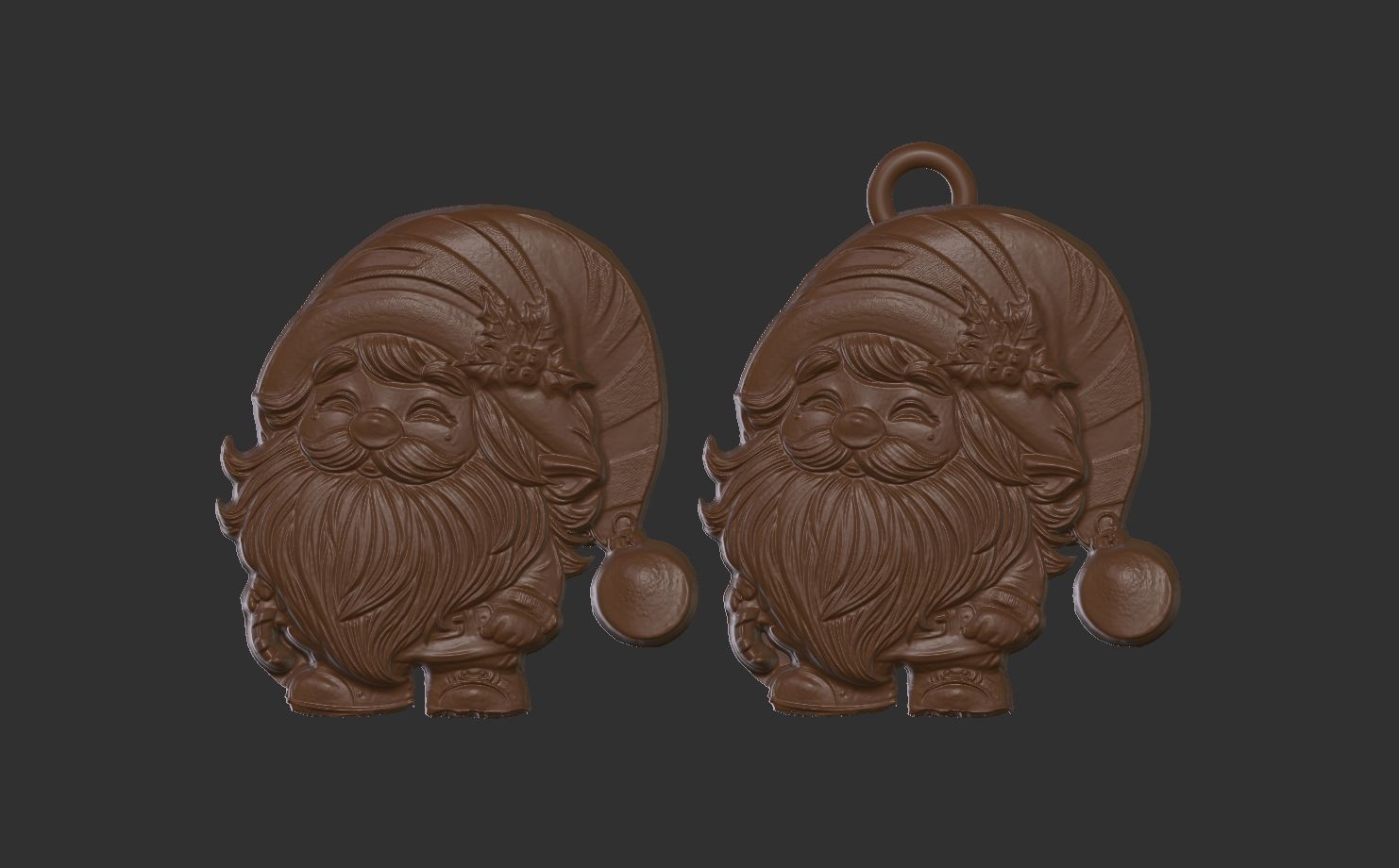 gnome decor  3D print model_1