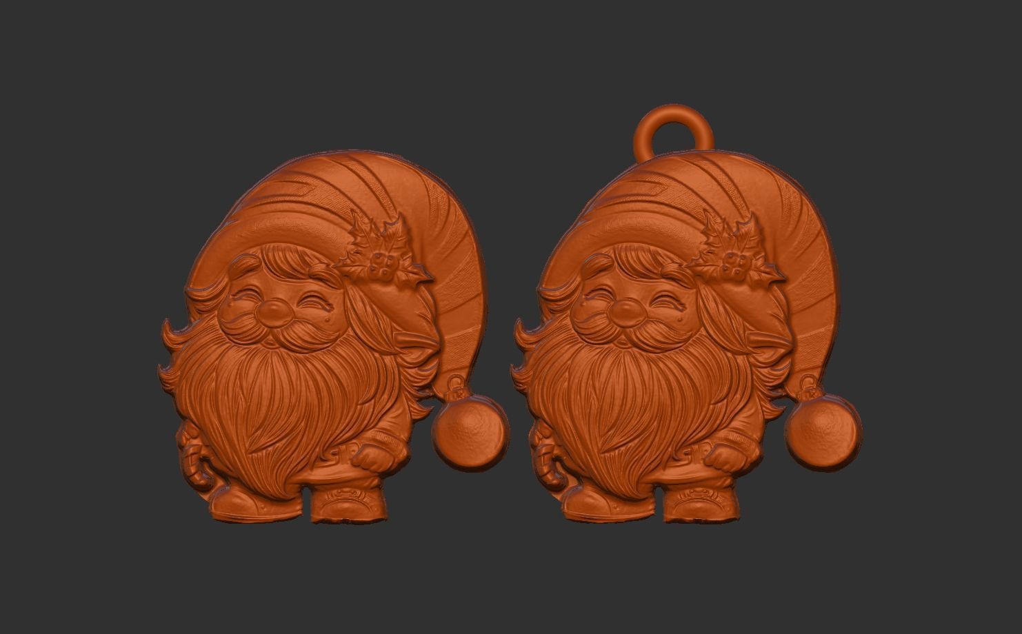 gnome decor  3D print model_5