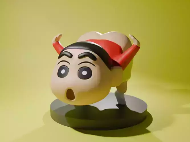 Crayon Shin-chan Butt Figure 