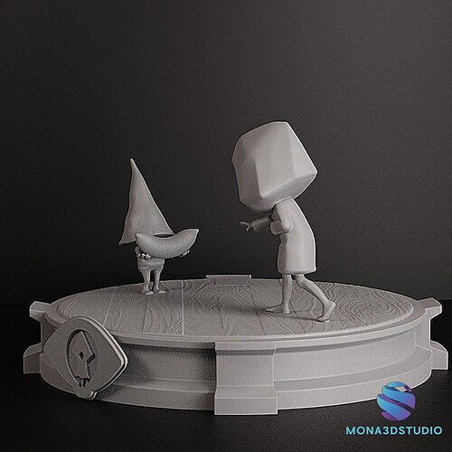 SIX DIORAMA  little nightmares 3D print model