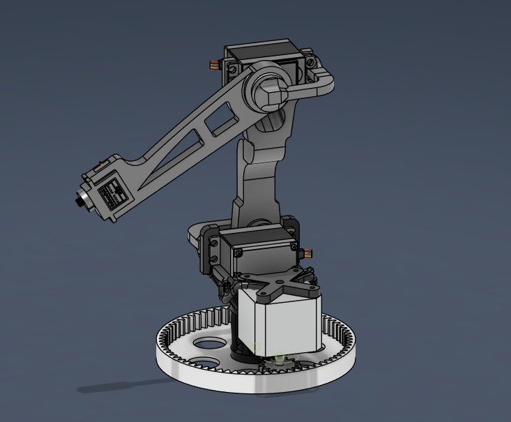 3-DOF Elbow Manipulator 3D print model_1