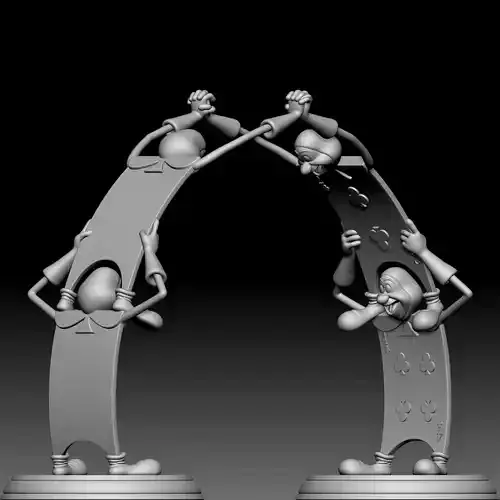 The Playing Card - Alice in Wonderland - 040