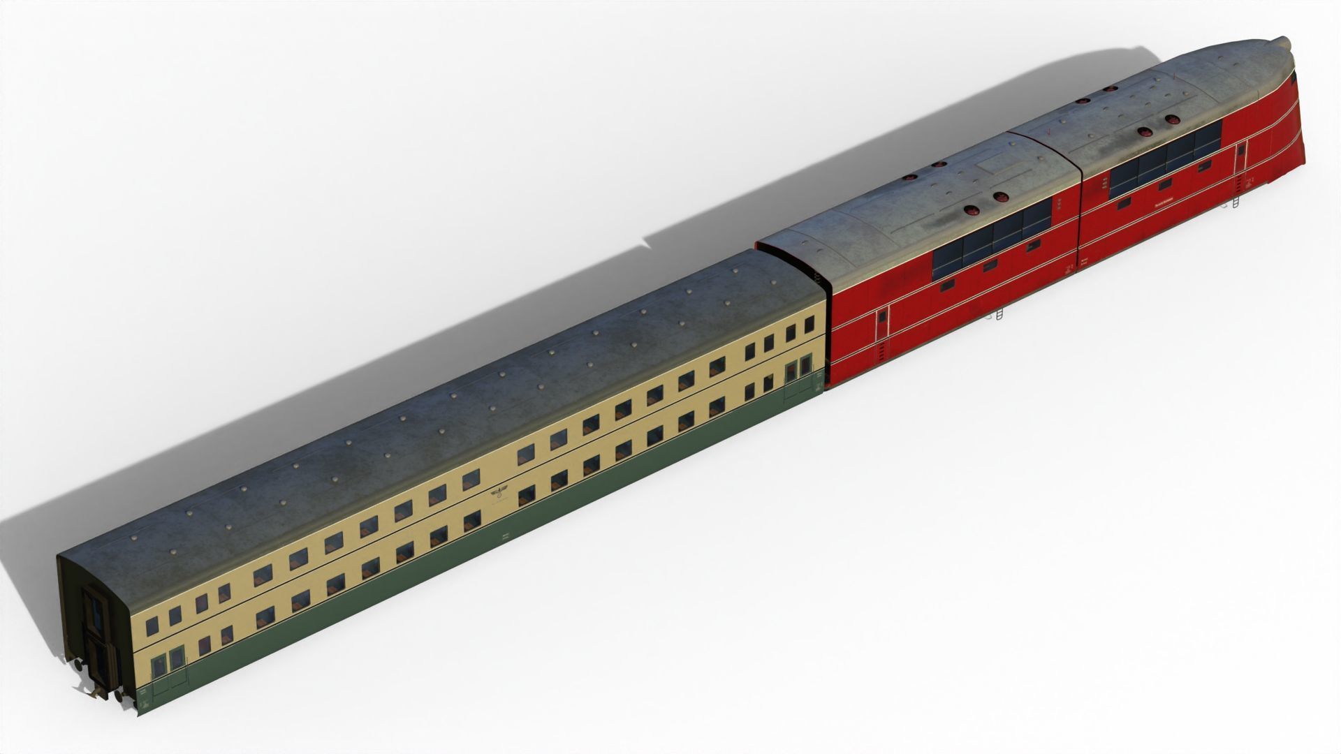 Breitspurbahn locomotive henschel 3D model_8