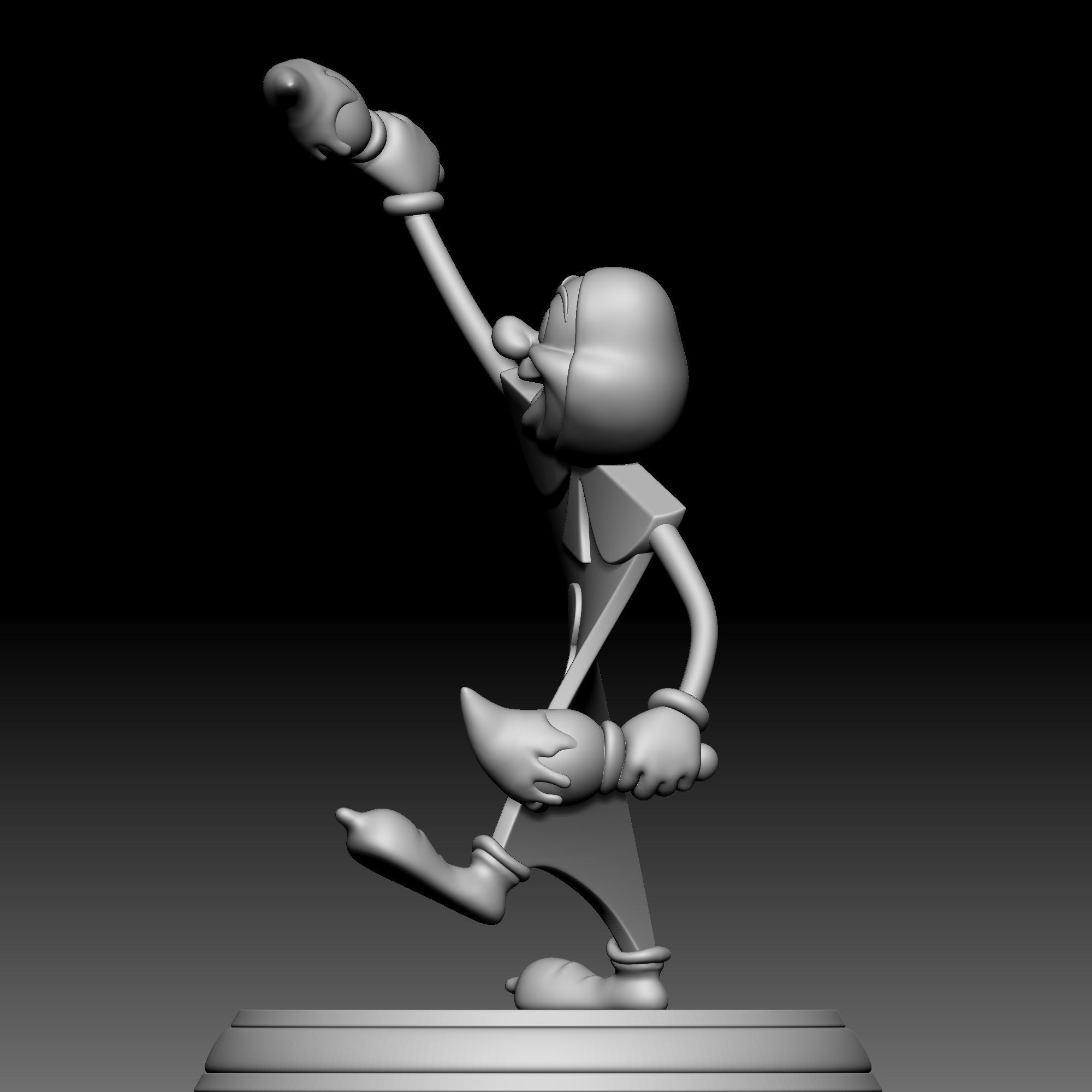 The Playing Card - Alice in Wonderland - 050 3D print model_2