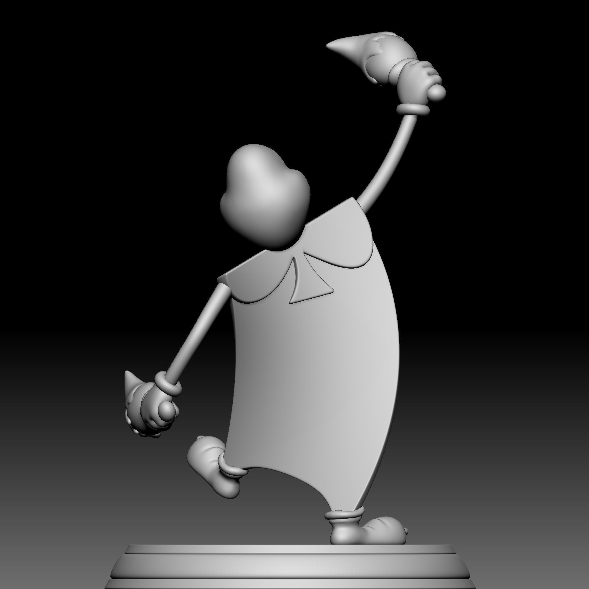 The Playing Card - Alice in Wonderland - 050 3D print model_4