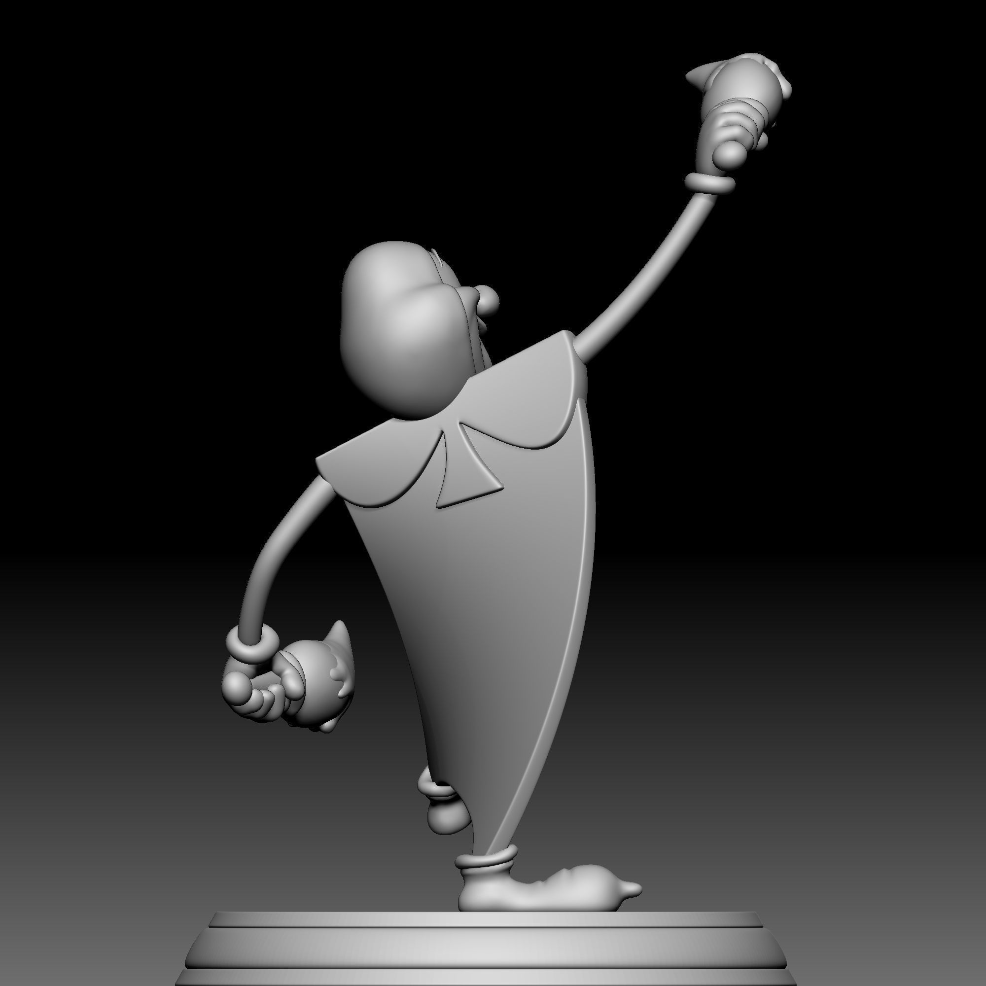The Playing Card - Alice in Wonderland - 050 3D print model_5