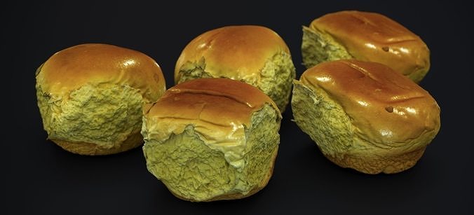 BROACH BREAD ROLLS 2024 3D model 3