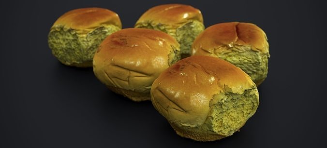 BROACH BREAD ROLLS 2024 3D model 7