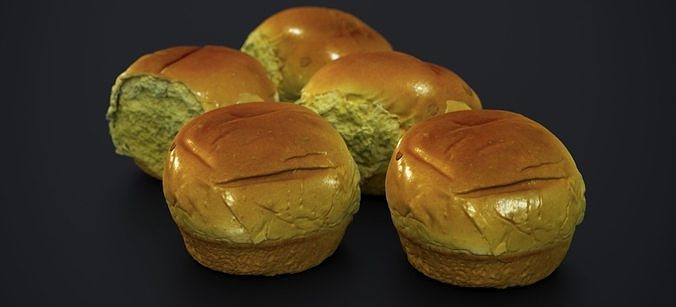 BROACH BREAD ROLLS 2024 3D model 4