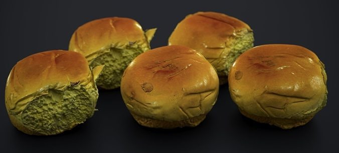 BROACH BREAD ROLLS 2024 3D model 6