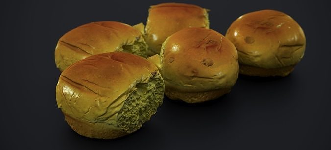 BROACH BREAD ROLLS 2024 3D model 5