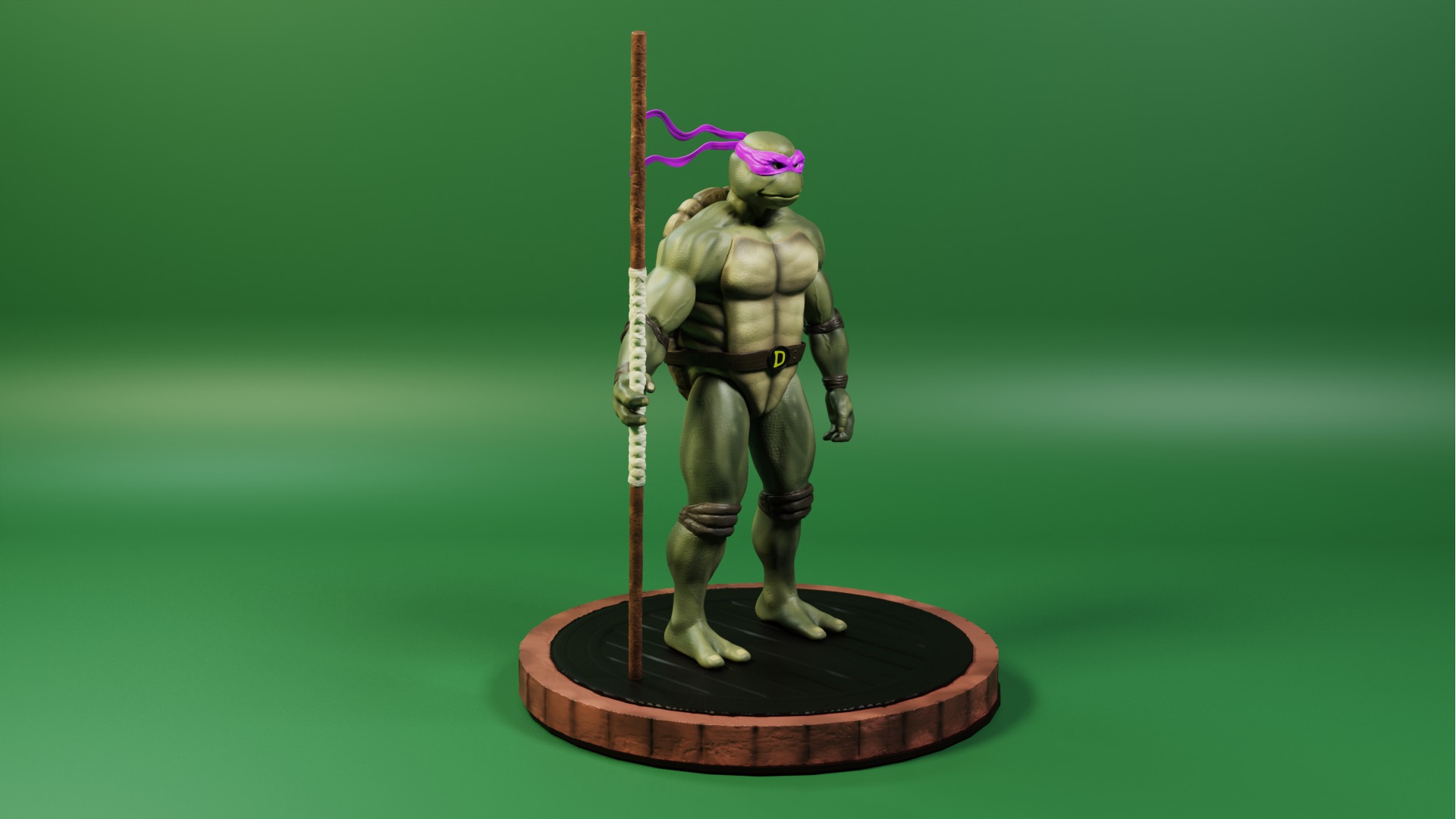Donatello TMNT 3D print model_1