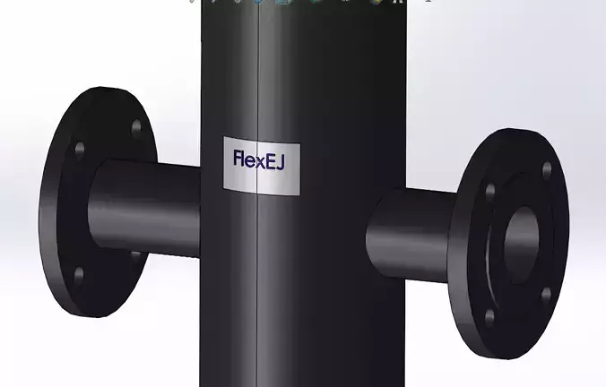 Flex EJ dirt and Air separator DN65 flanged