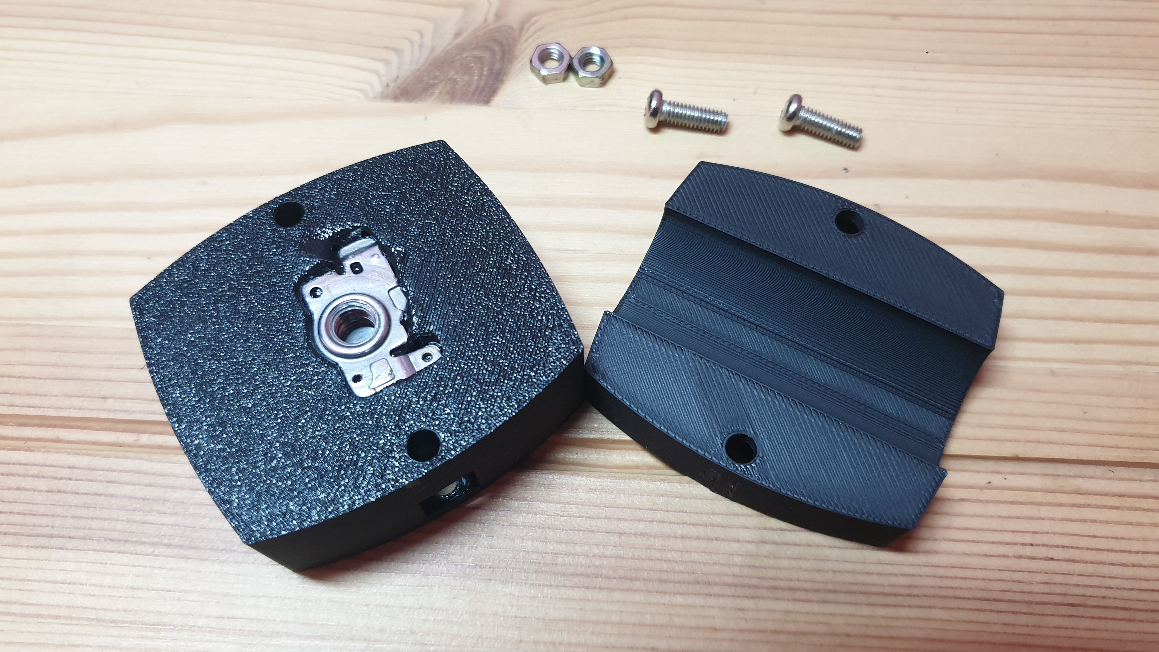 Tripod to selfie stick adapter or joiner for overhead recording  3D print model_15