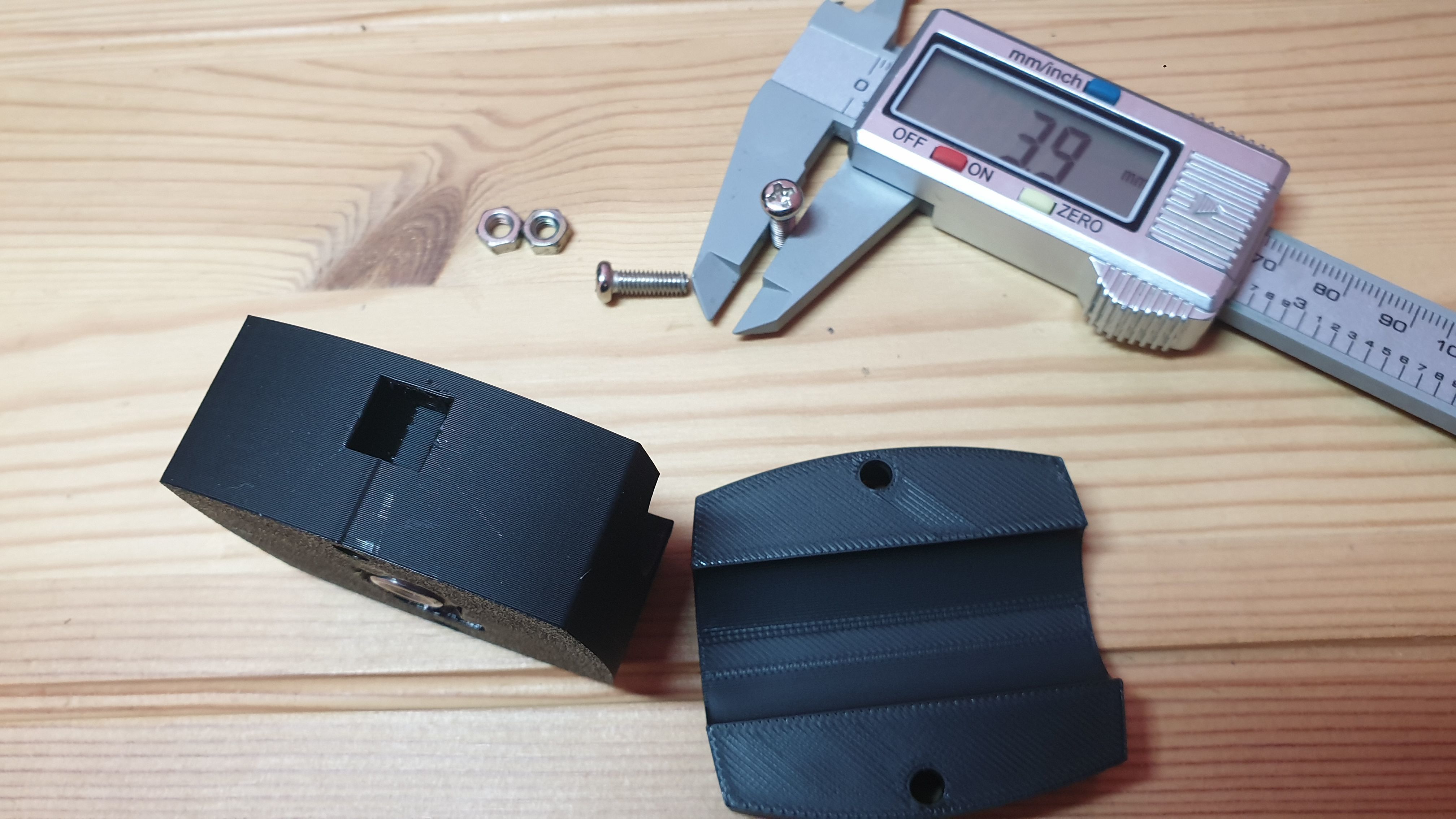 Tripod to selfie stick adapter or joiner for overhead recording  3D print model_19