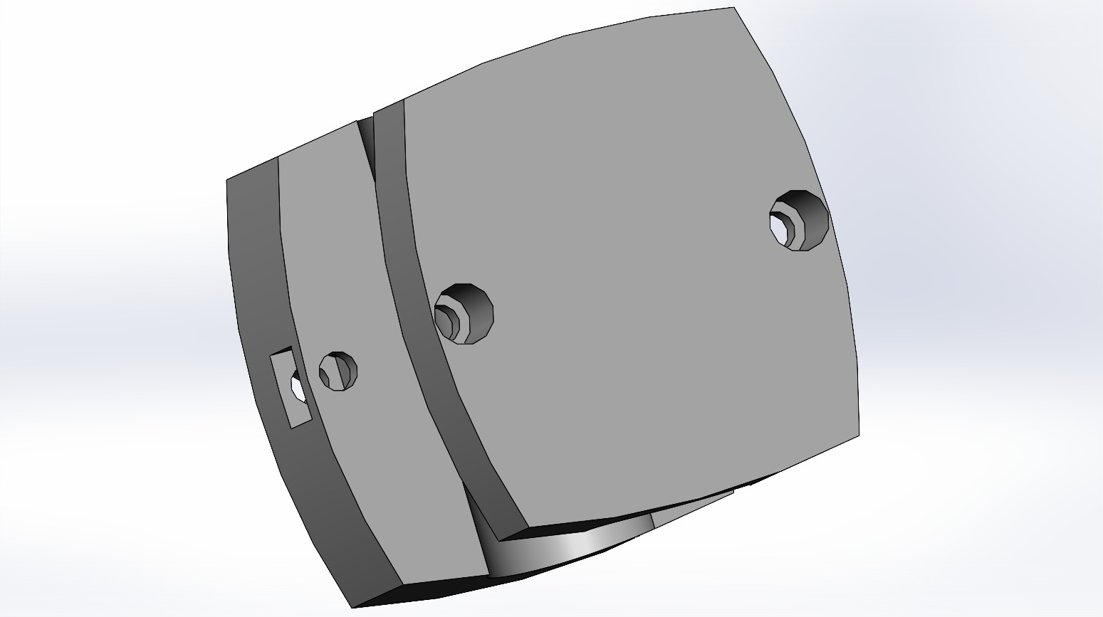 Tripod to selfie stick adapter or joiner for overhead recording  3D print model_23