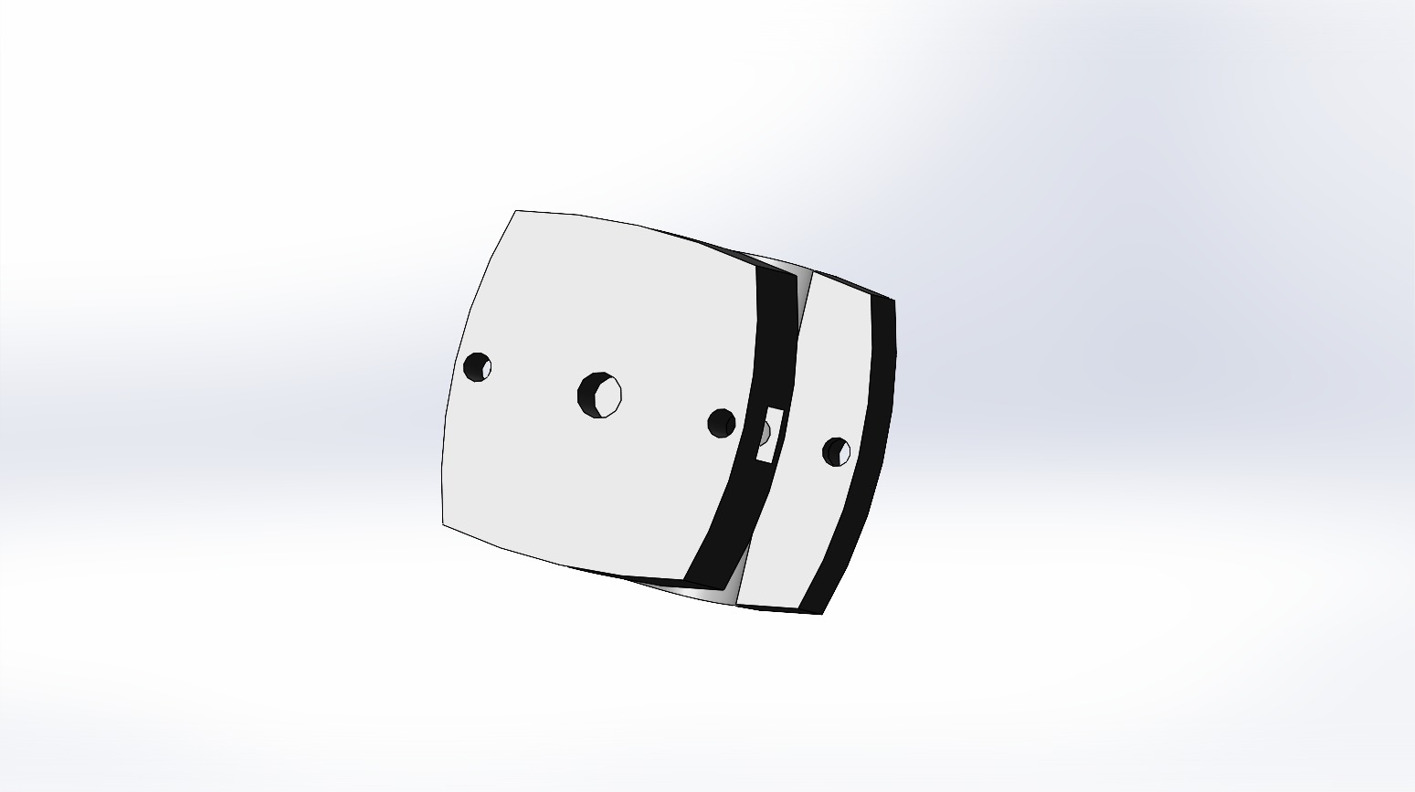 Tripod to selfie stick adapter or joiner for overhead recording  3D print model_22