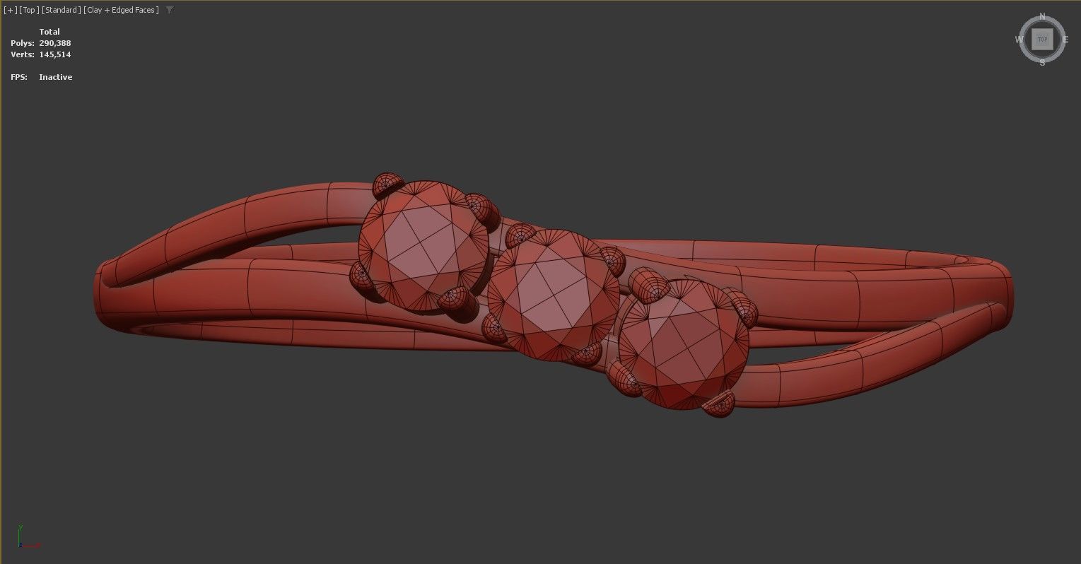 3D model of a ring 3D model_2