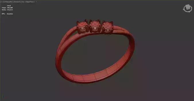3D model of a ring