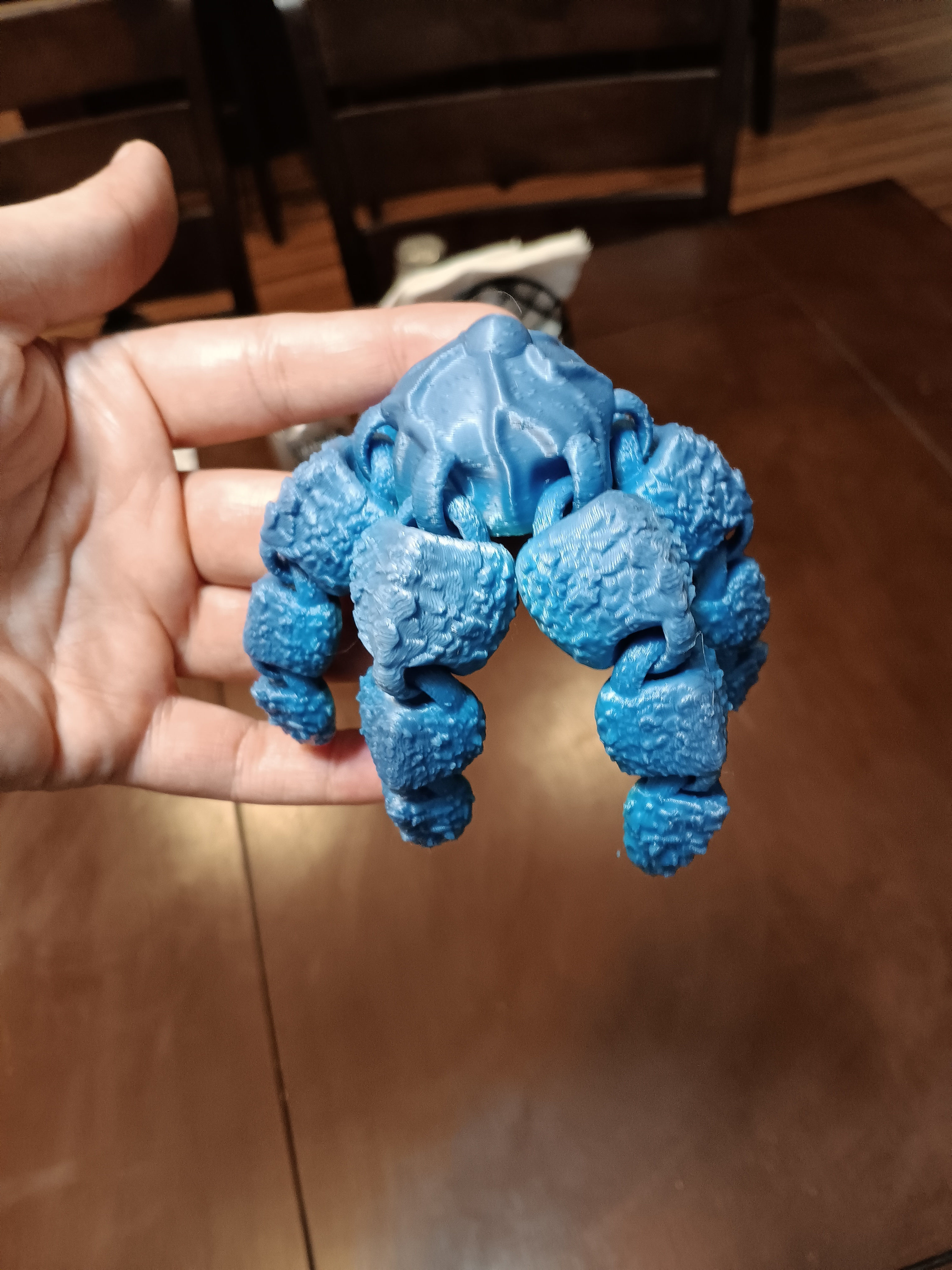The Eye From The Stars - flexi fidget monster 3D print model_3
