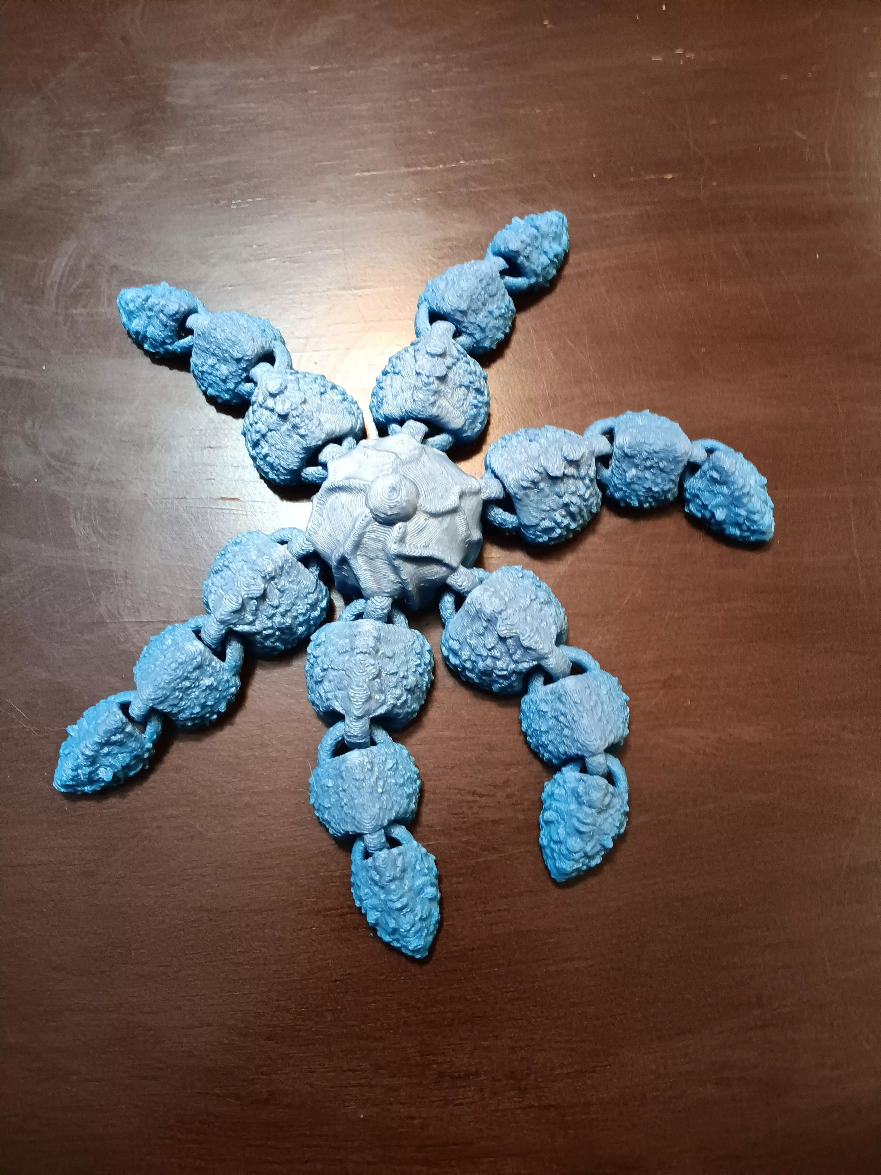 The Eye From The Stars - flexi fidget monster 3D print model_0