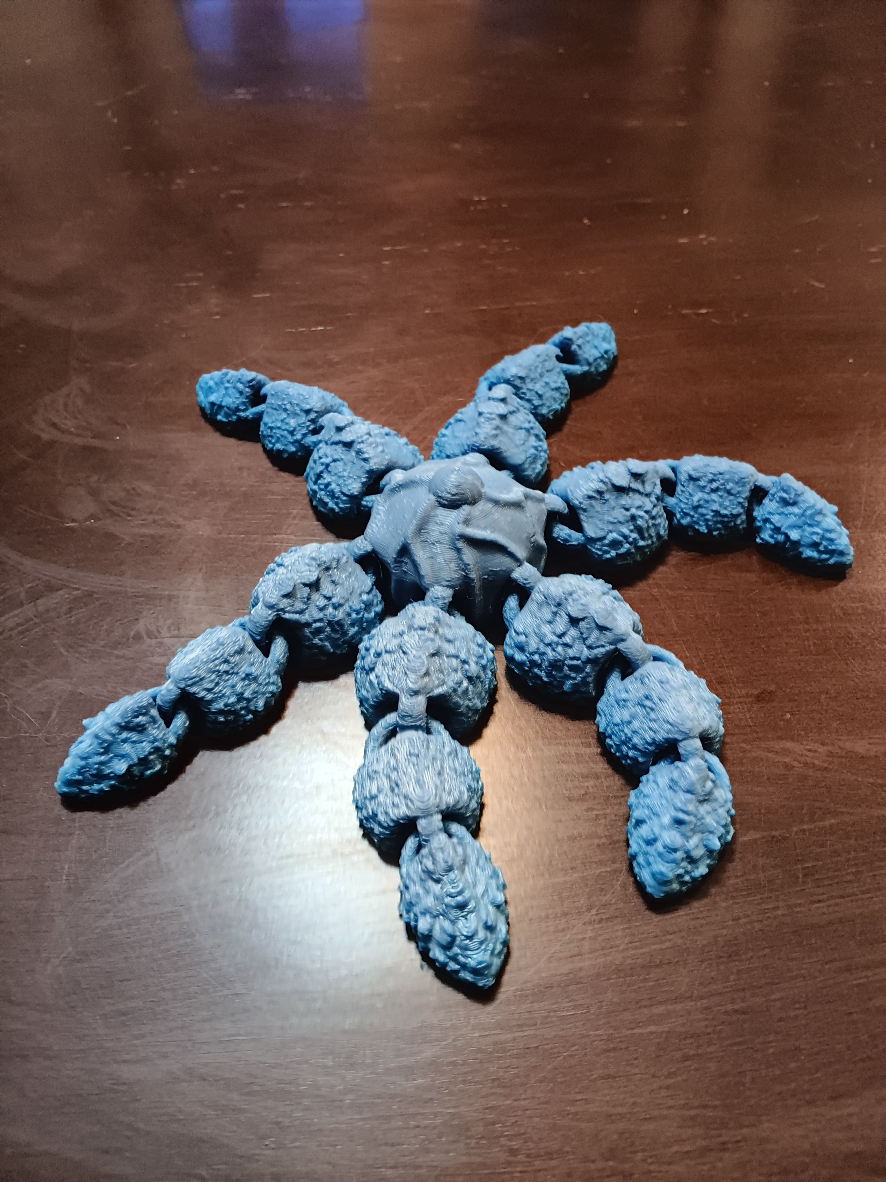 The Eye From The Stars - flexi fidget monster 3D print model_1