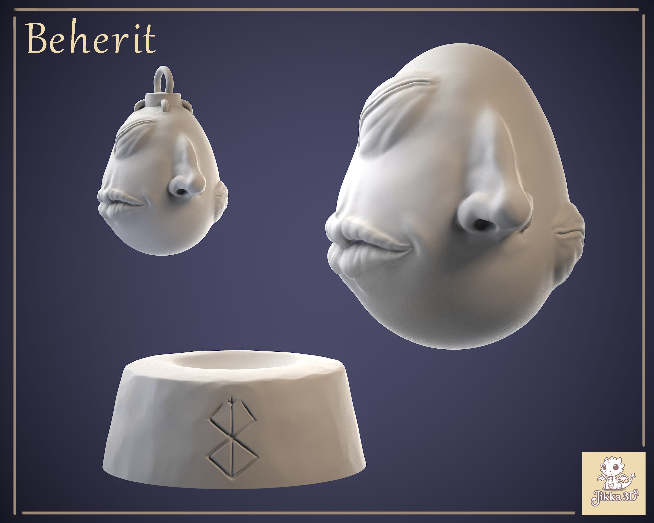 BEHERIT from BERSERK 3D print model_3