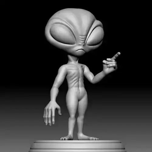 Alien Statue - 020