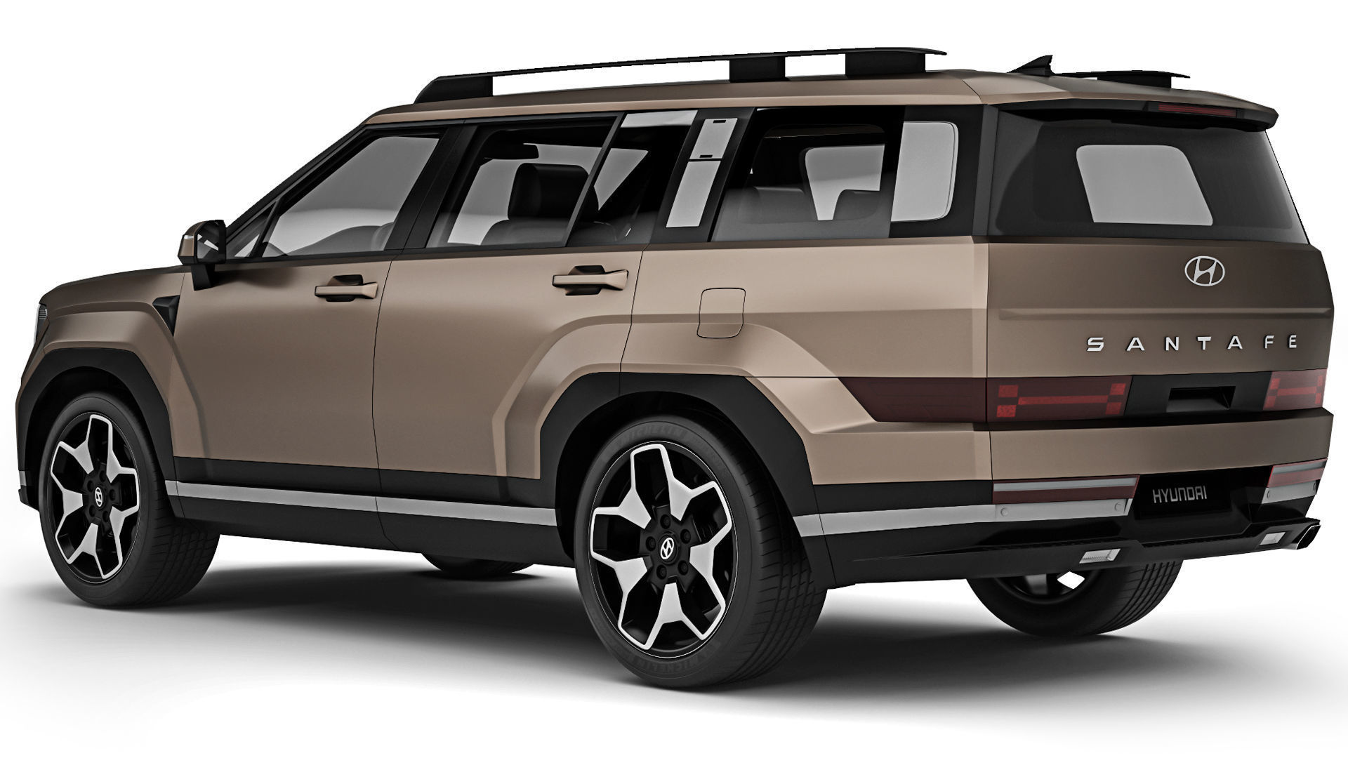 Hyundai Santa Fe 2024 3D model_3
