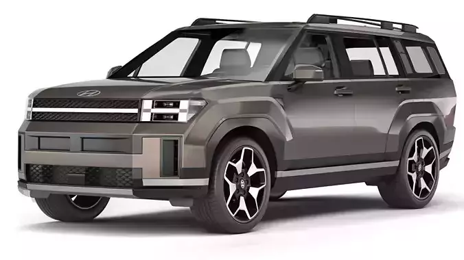 Hyundai Santa Fe 2024 3D model