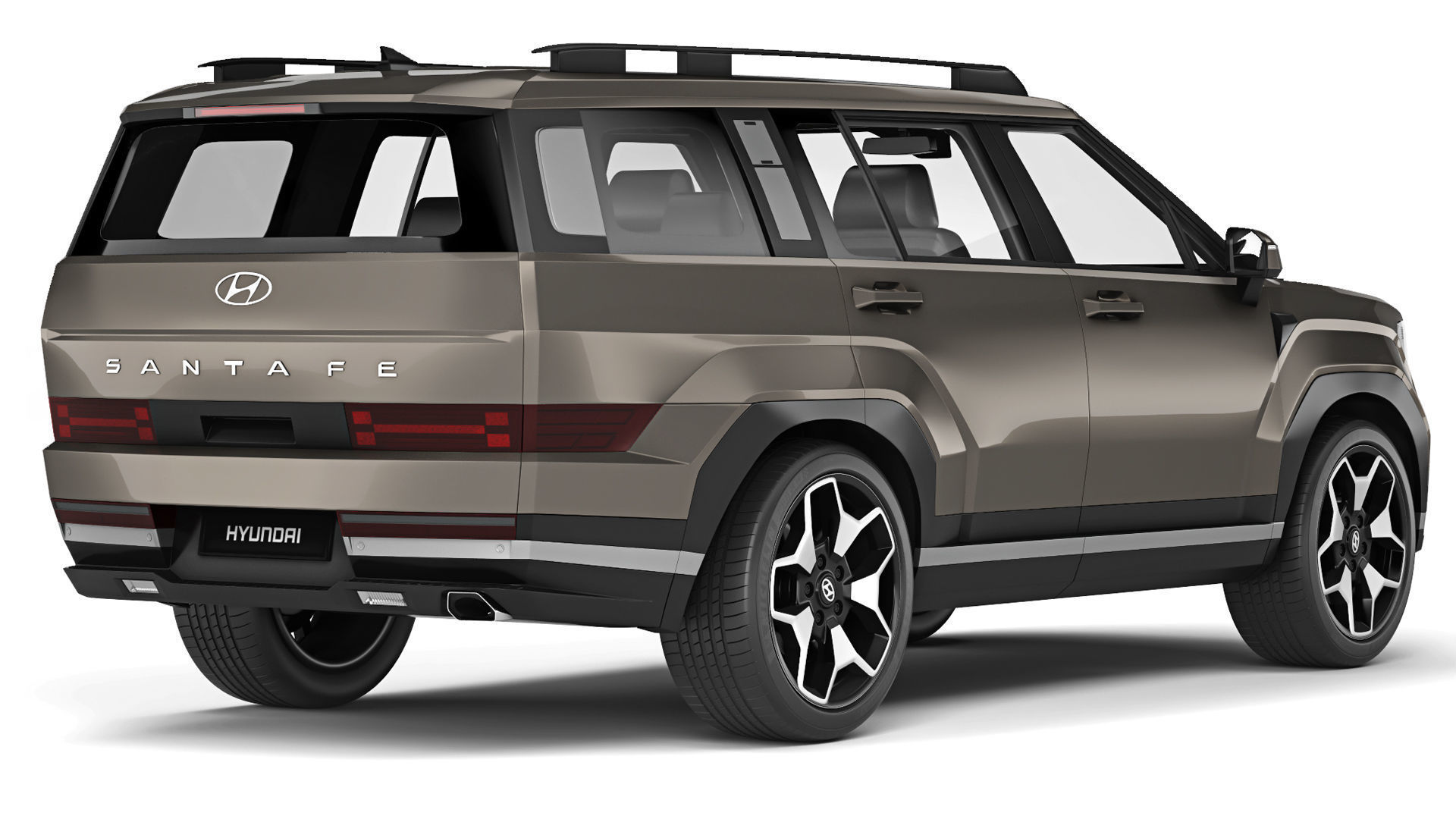 Hyundai Santa Fe 2024 3D model_1